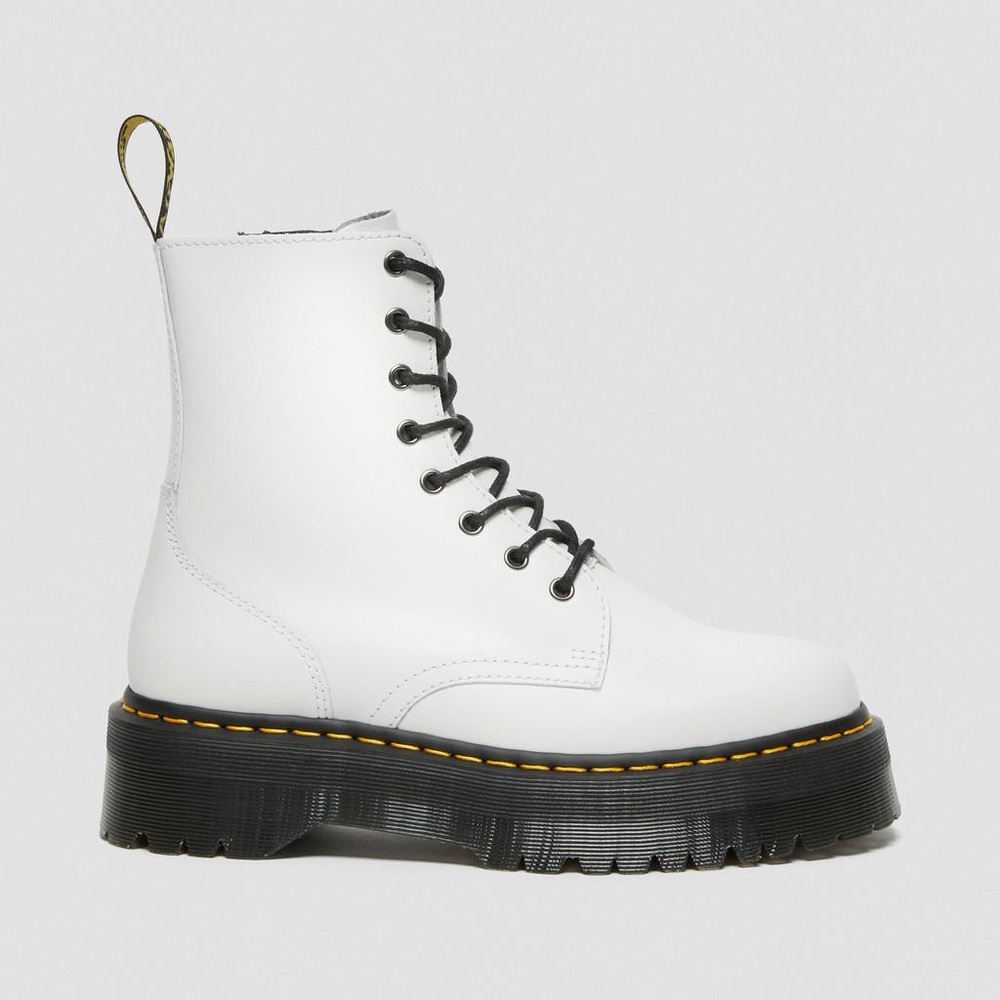 Dr.Martens JADON SMOOTH LEATHER PLATFORM BOOTS - Picture 6 of 10